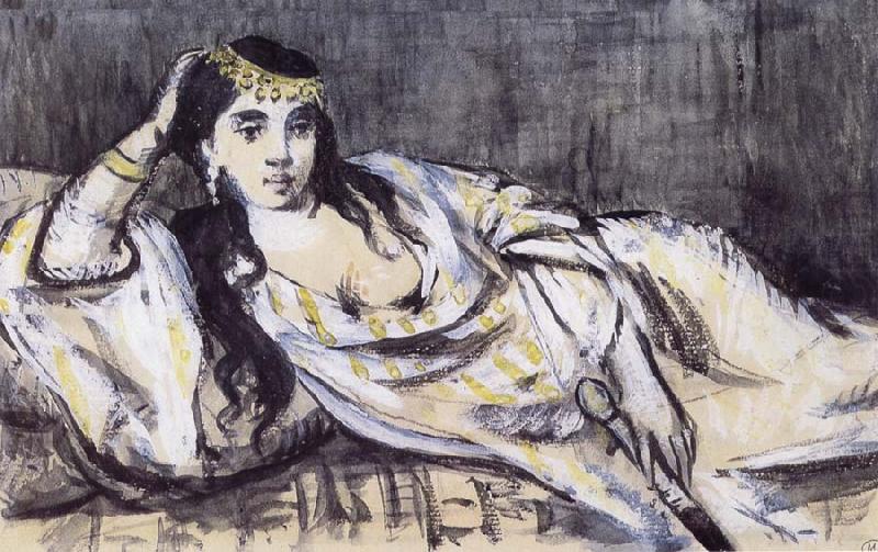 Odalisque, Edouard Manet